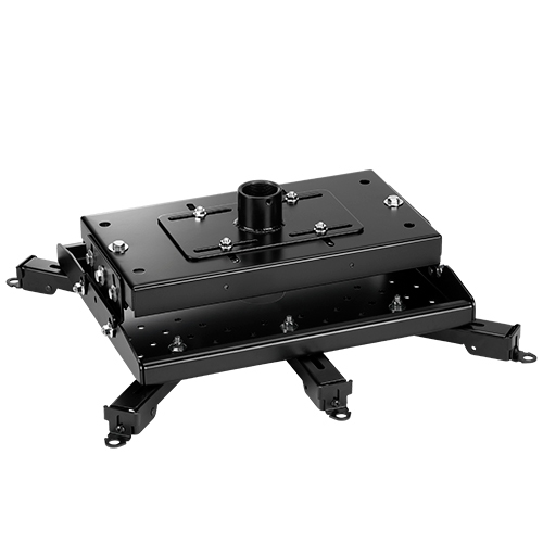 VCMU HEAVY DUTY UNIVERSAL PROJECTOR MOUNT, BLACK  INCLUDES UNIVERSAL HBU BRACKET